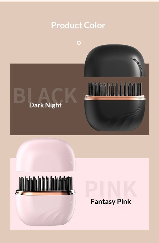 Mini Charging Hair Straightener Comb